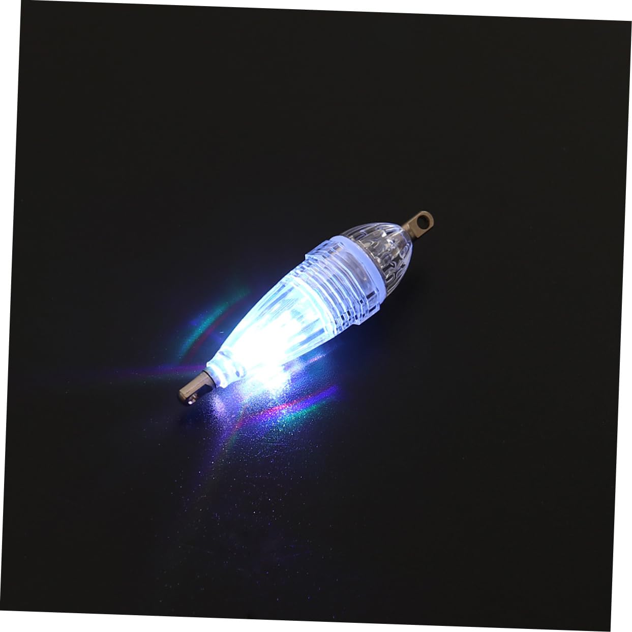 SUPVOX 6cm Underwater Fishing Light Lure Fish Finding System Lure for Water Fishing Waterproof White Professional Fish Lure Lamp