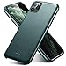 ESR Premium Real Leather Case Compatible with iPhone 11 Pro Max - Slim Full Leather Phone Case [Supports Wireless Charging] [Scratch-Resistant] Protective Case for iPhone 11 Pro Max 6.5" 2019 - Green