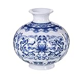 Elegantes Design: Chinesische weiße Keramik Vase Haben Elegantes und einfaches Design, erstaunliche Detailstruktur und exquisites Design.
