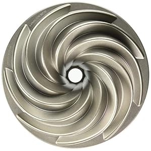 Nordicware Heritage Bundt 80637 – Molde para repostería de aluminio, capacidad para 2 litros