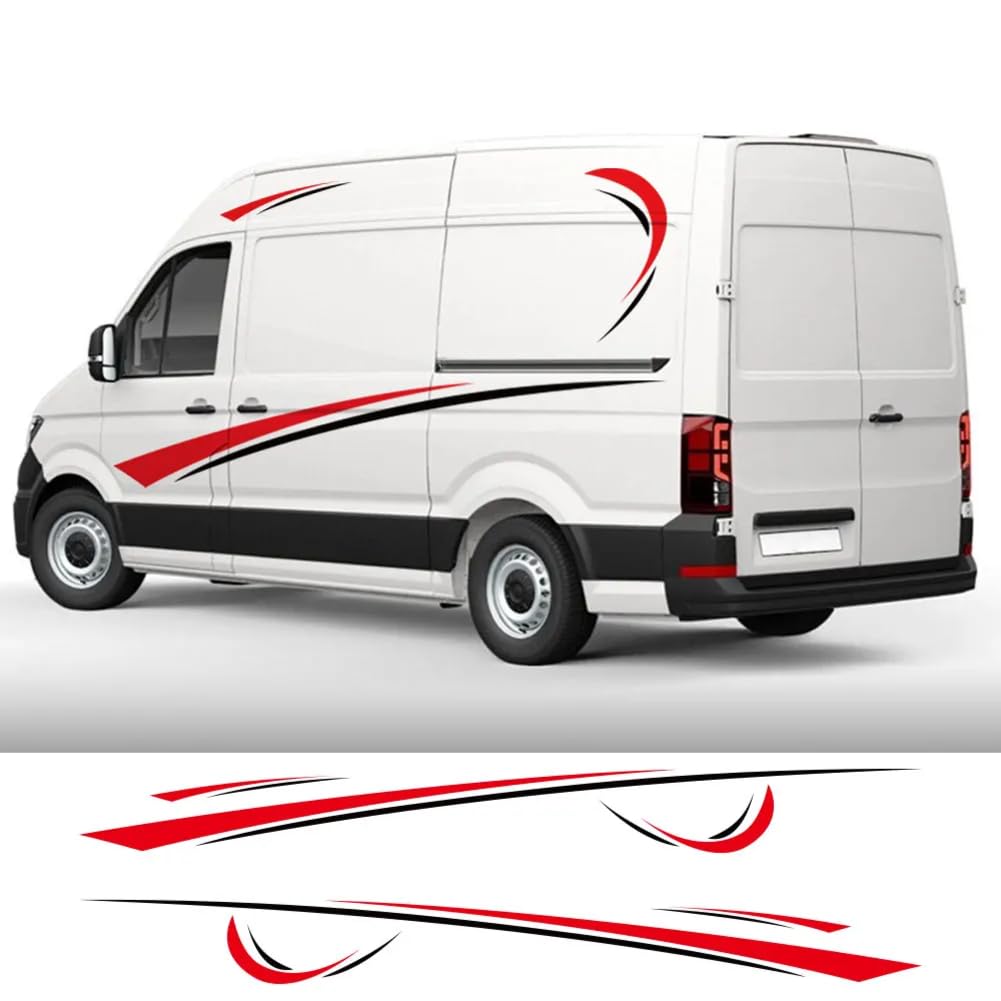 12Pcs/Lot Car Stickers, for VW Crafter Tuning Accessories 35 Sport Decor Motorhome Camper Van Graphics Vinyl Decals