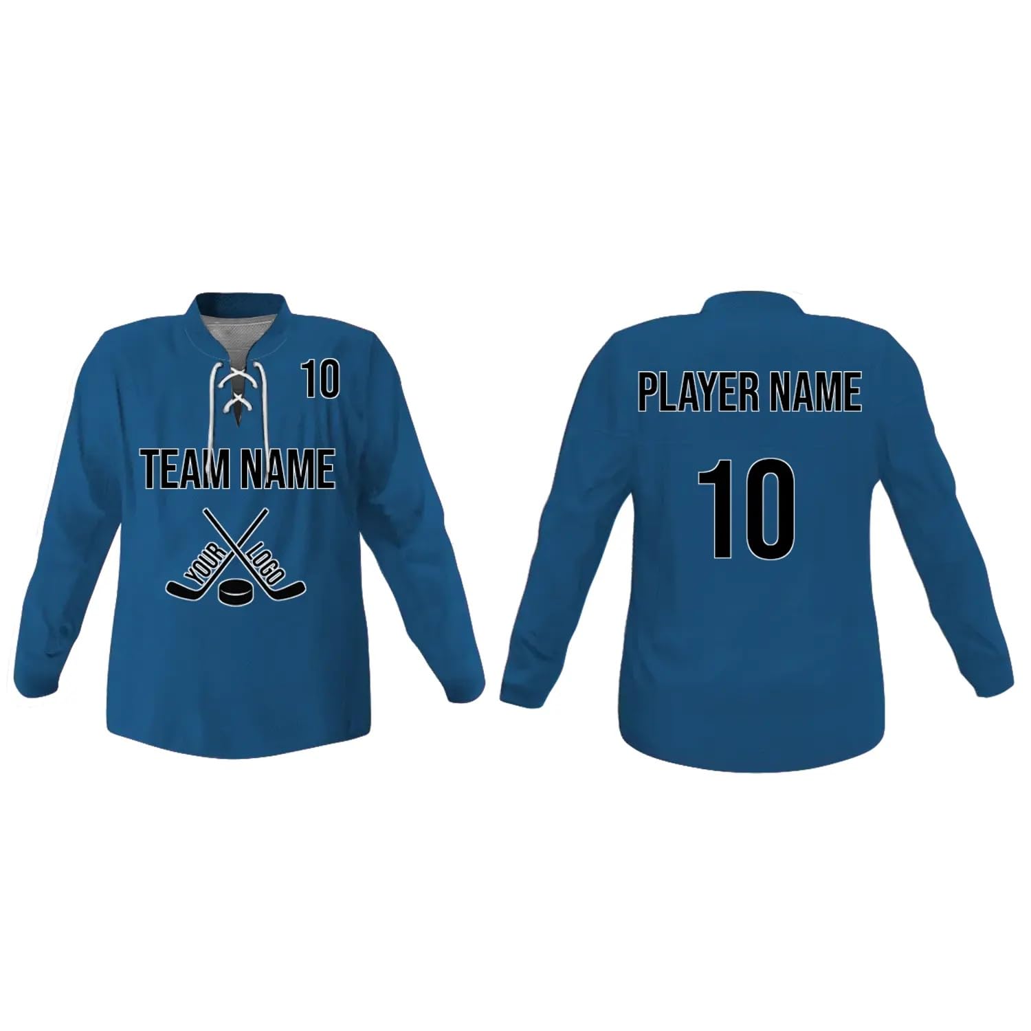 SGS Sports Gear Custom Hockey Jersey, Personalized Reversible or Standard Design with Name &amp; Number, Hockey Jersey