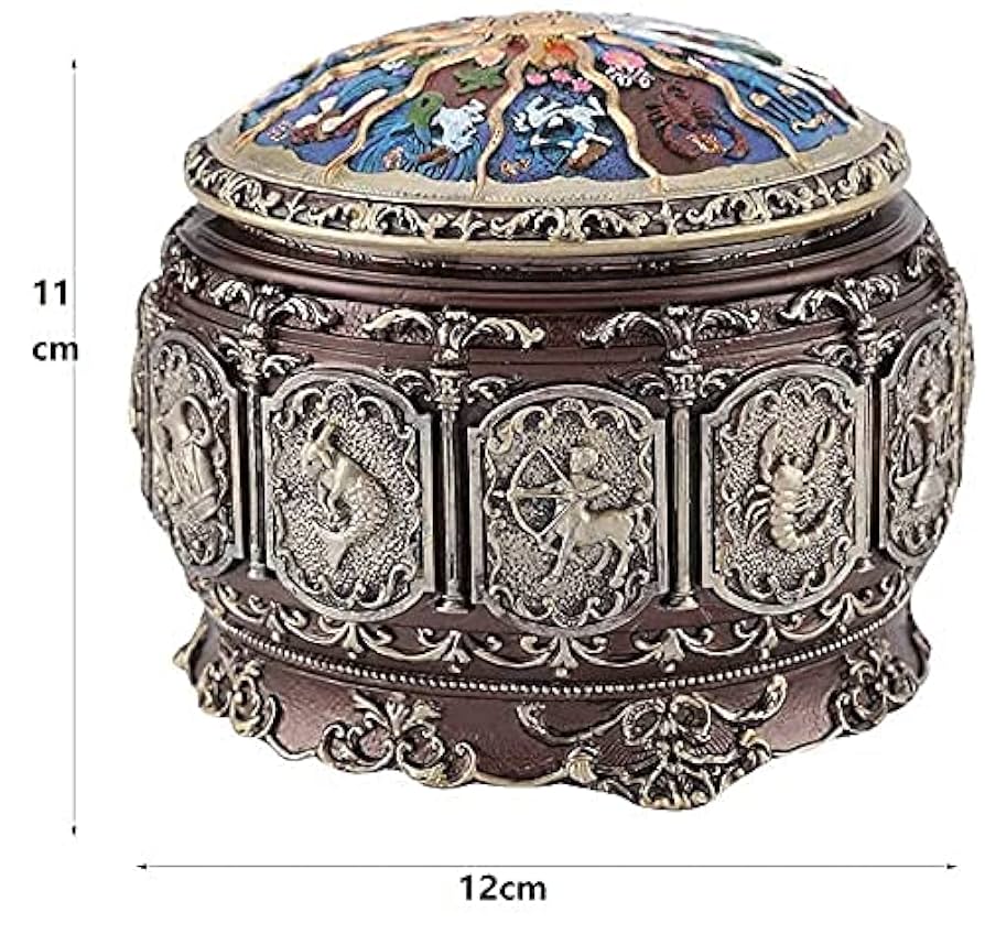 Amazon | Bethany Home オルゴール 12星座 ヴィンテージ