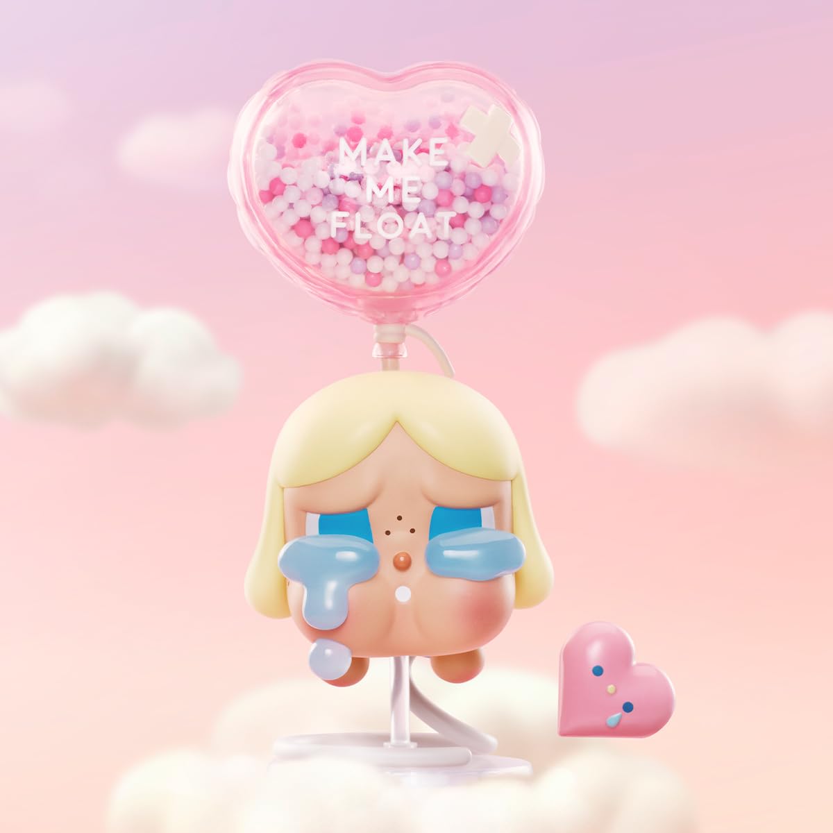 POP MART CRYBABY MAKE ME FLOAT Figures 1Box Premium Design Gifts for Women Fan-Favorite Collectible Chic Art Toy Action Figure