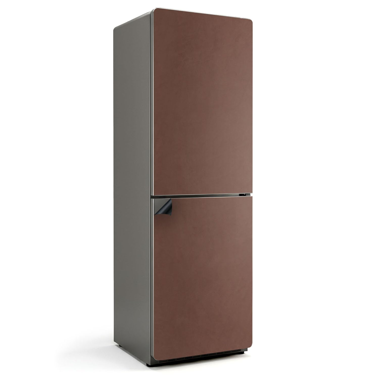 Tapis magnétique 60x190 cm cuisine marron foncé mat durable