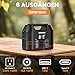 SinKeu 96Wh Tragbare Powerstation mit Solarpanel 40W, 30000mAh LiFePO4-Akku Solargenerator mit 230V 150W AC Steckdose/12V DC/USB, Notstromversorgung für Camping, Picknicks, Garten, Notfälle