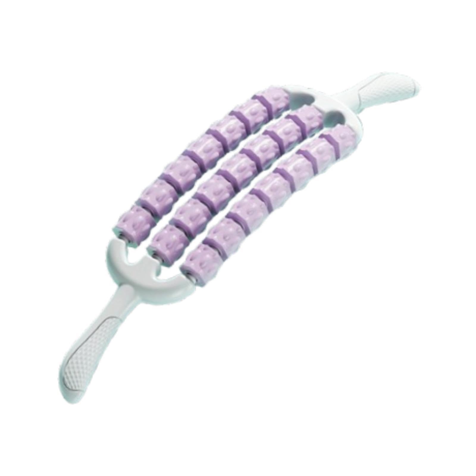 kowaku Handheld Massage Roller Stick Yoga Muscle Relaxation Roller Massage Hammer Fitness Manual Massage Tool for Gym Boys Girls