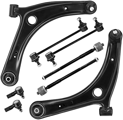 SCITOO 10pc Suspension Kit For 2002-2003 Toyota Camry & Lexus ES300 - Control Arms, Tie Rods, Sway Links
