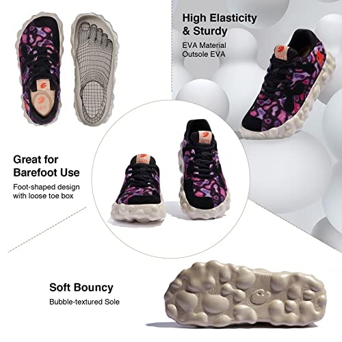 UIN Women's Walking Travel Shoes Slip On Casual Lightweight Wide Toe Chunky Fashion Sneaker Figueras - Image 8