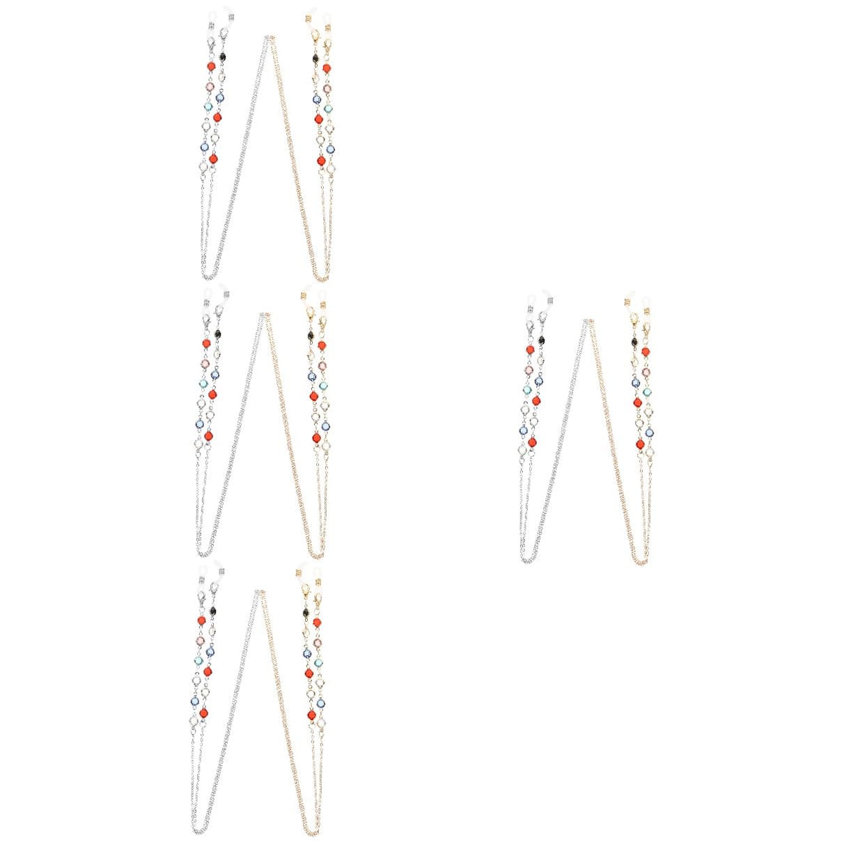 Healvian Corda Per Occhiali Catena Per Occhiali Catena Di Occhiali Accessori Occhiali Da Sole Catenella Per Occhiali Appesa Al Collo Catena Di Dell'occhio Gel Di Silice