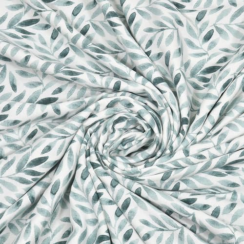 Image of Dohar Double Bed, Cotton Soft Lightweight Bed Blanket, AC Dohar, Comforter All Seasons 84 x 96 inch- (Sky Blue Mahndi, Pack of 1)