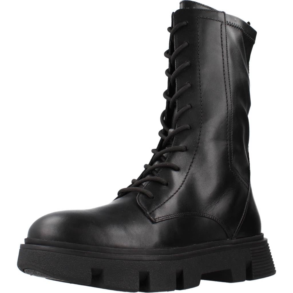 Geox Girls' D Vilde Ankle Boot, black, 7 UK