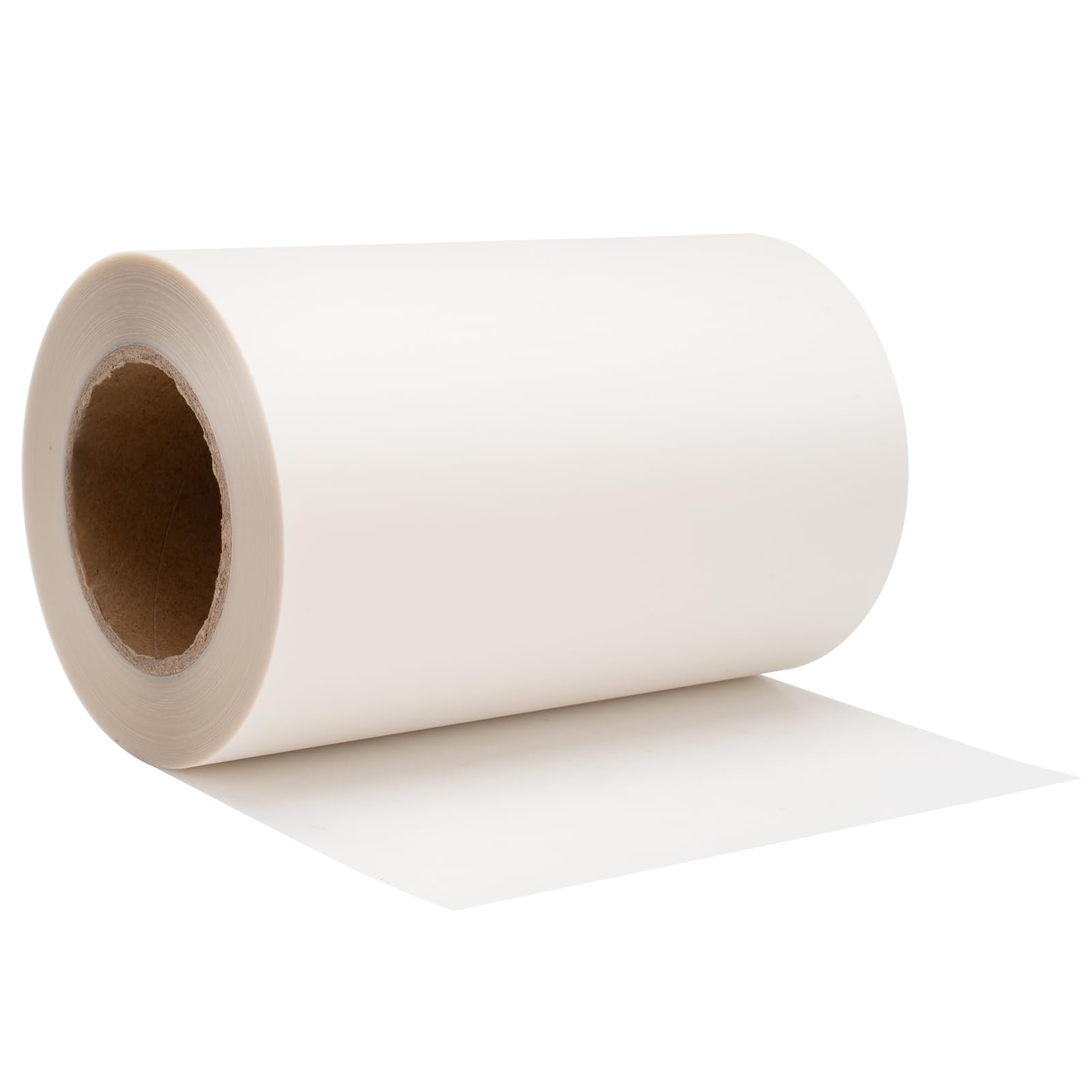Rotolo di pellicola di trasferimento DTF A4 21,6 cm x 100 m, doppia faccia opaca trasparente pretreat PET carta trasferimento calore peeling freddo e caldo, direttamente su pellicola per magliette
