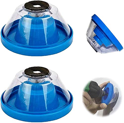 2PCS Must-Have Zubehörbohrstaubabscheider für Bohrhammer und Bohrer für 4-10 mm Bohrer