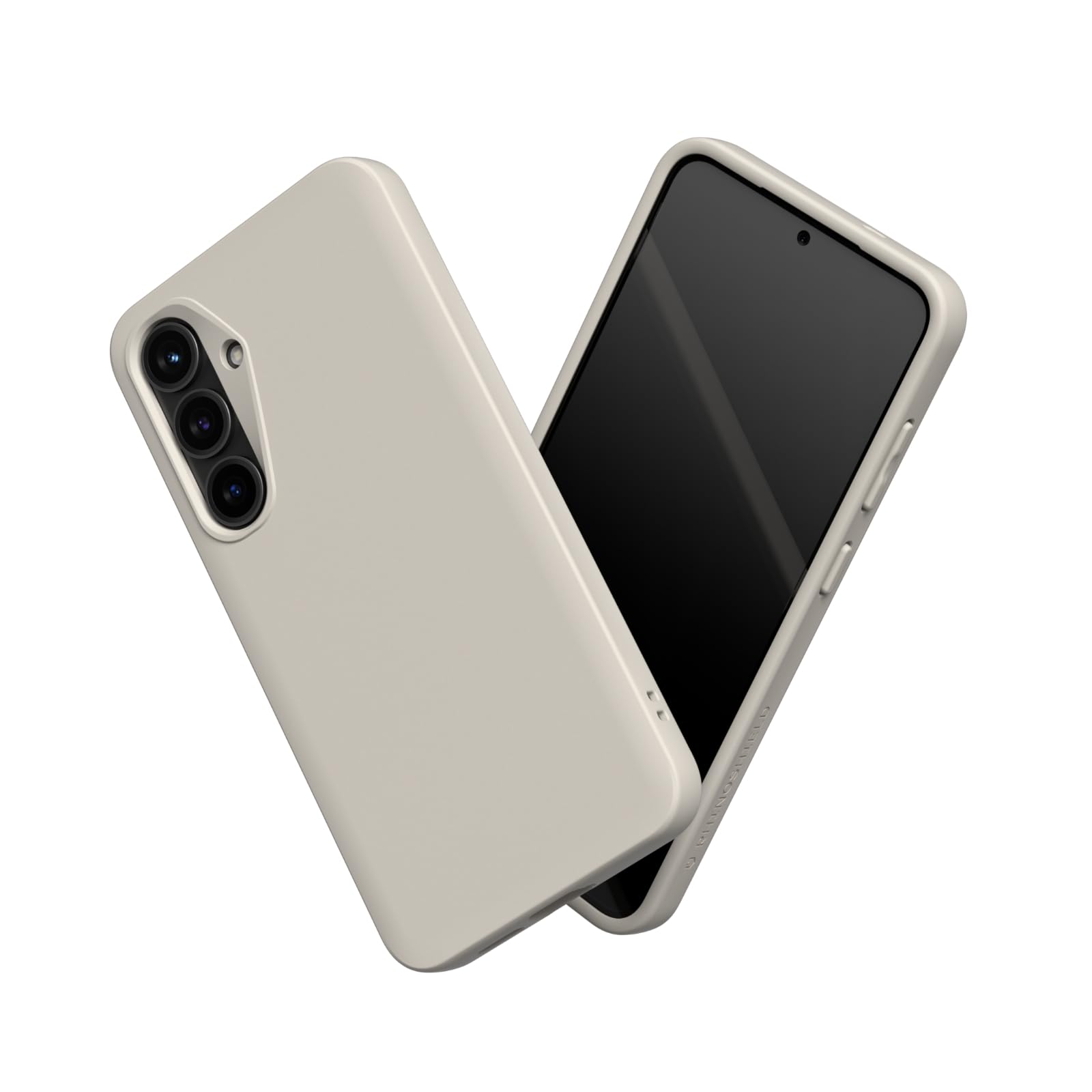 Coque Galaxy S25 Plus fine RhinoShield SolidSuit beige coquillage - 9