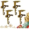 Fireplace Stocking and Garland Hanger Adjustable Heavy Duty - 8