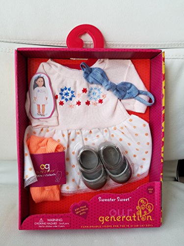 Our Generation NEW Sweater Sweet outfit for most 18 Dolls