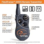 SportDOG Brand FieldTrainer 425XS Remote Training Dog Collar, E Collar For Stubborn Dogs - Waterproof, Submersible Up To 25 Feet, Rechargeable Dog Training Device with Remote Static, Vibrate, and Tone - Image 3