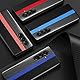 Z Fold 7 Hülle für Samsung Galaxy Z Fold 7 5G HandyHülle Handytasche, Seidige Zurück Cover, Aus Kohlefaser Und Leder, Ultradünne und Kratzfeste Schutzhülle für Samsung Fold7 5G (Blau)