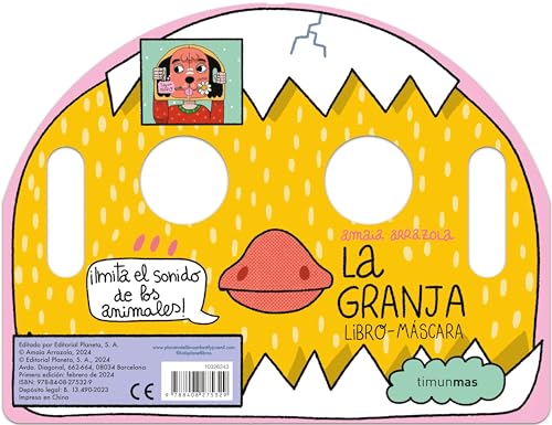 La granja. Libro-máscara (Libros con elementos para jugar)