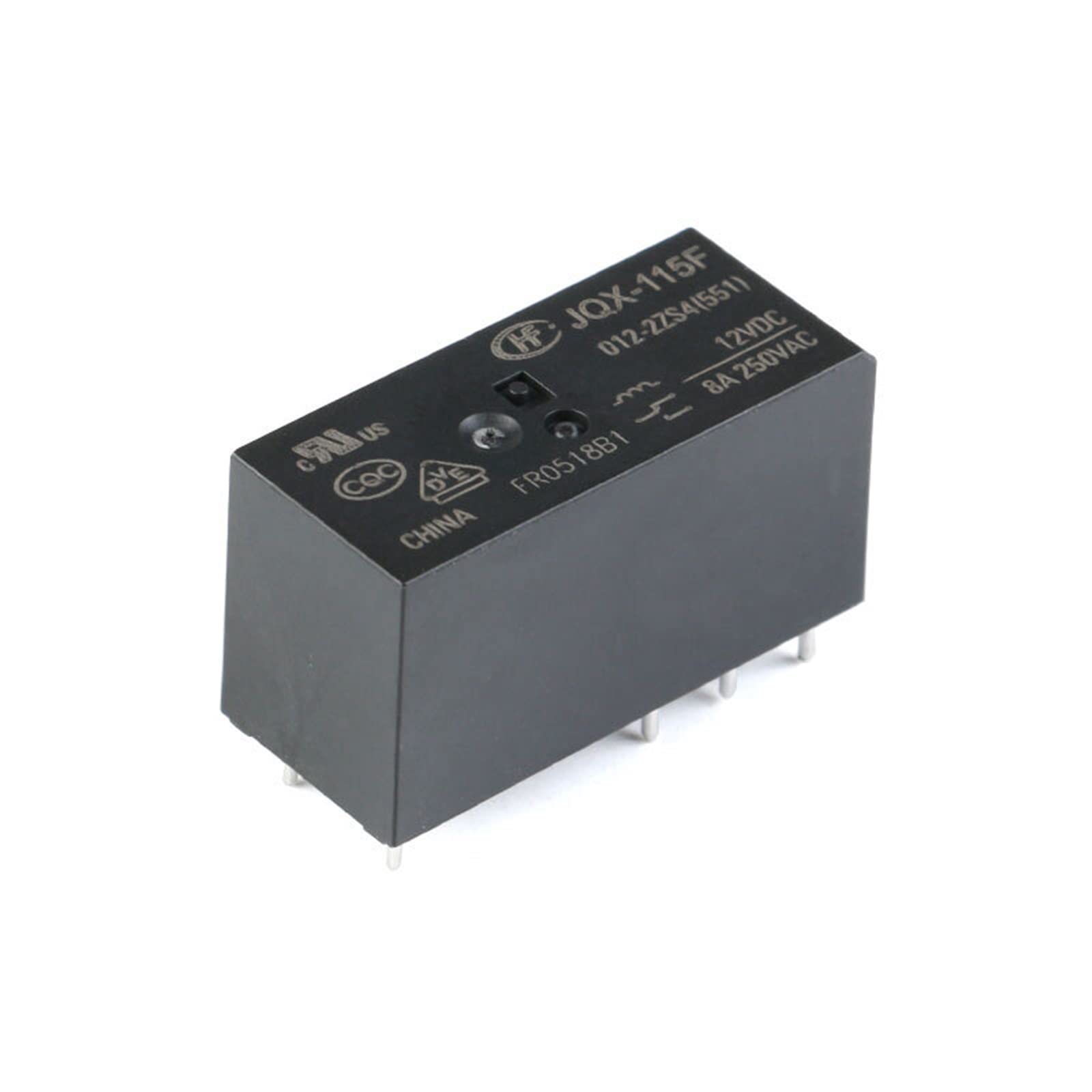 AQHYEBNSR Relay HF115F 012-2ZS4 JQX-115F 024-2ZS4 HF115F-012-2ZS4-12VDC JQX-115F-024-2ZS4 005-2ZS4 12VDC DC5V 12V 24V 8A 250VAC 8Pin(24V)