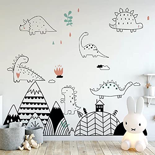 Vinilos Decorativos Dinosaurios para Niños Set de 2 miniatura 3
