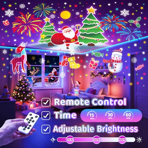 Image of Sensory Toys for Kids with Autism, 15 Soothing Sounds+15 Films+ 315 Colors Night Light Projector, 360+Easy Remote Control+Rechargeable Sensory lamp, Musical Sensory Toys for Sensory Room Must Haves