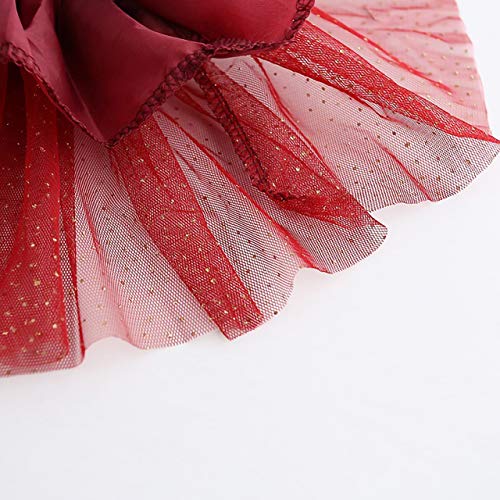 Roupas De Bebe Menina Vestido Infantil Pompons Tamanho:De 9 a 12 meses