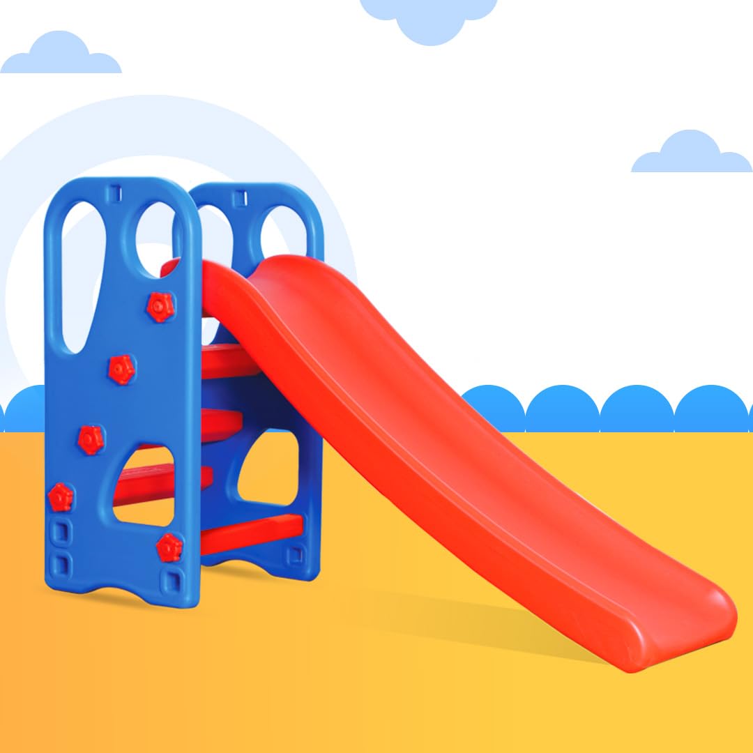 Super Sr Slide for Kids - Durable Indoor & Outdoor Slide for Toddlers | Easy Assembly, Safe & Fun Play Slide (PGS-206)(Product SIZE-L58 xW18.5 xH36 xT54) (B0D9H42DCD) Amazon Price History, Amazon Price Tracker