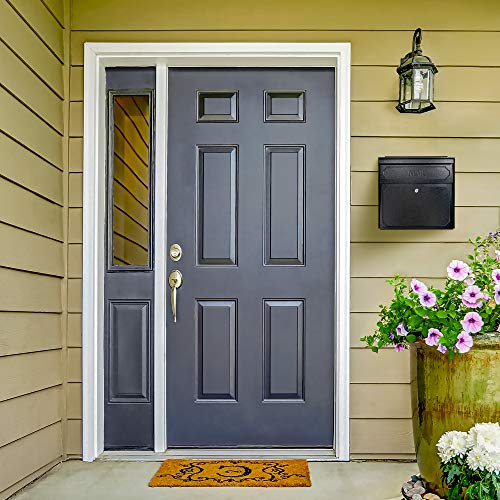 Mail Boss 7172 Townhouse Locking Security Wall Mount Mailbox, Black, Pack of 1 by Mail Boss - Image 2