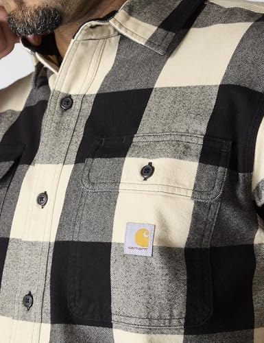 Image of Carhartt Men's Hubbard Loose Ls Plaid Shirt