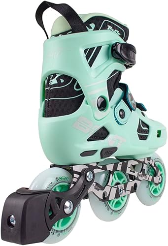 Miniatura 12 de Bont Patines en línea Scoot Kids - Patines de velocidad de rendimiento - Patines de ruedas para niños y niñas Azul,Menta