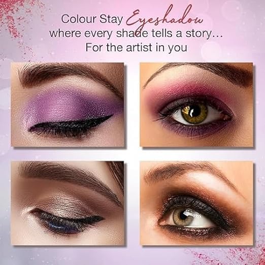 Image of SKINPLUS Ultimate 16 Colors Eyeshadow Palette Long Wearing And Easily Blendable Eye Makeup Palette Matte, Shimmery And Metallic Finish - Girl & Women [ DARK B]