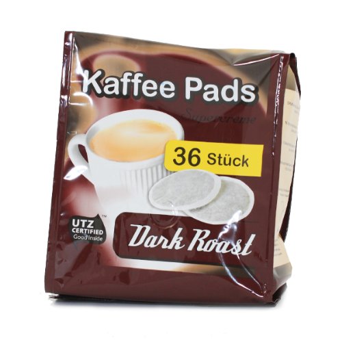 Caféclub - Supercreme Coffee Pads Dark Roast - 36 pads