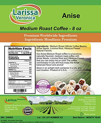 Anise Medium Roast Coffee 8 oz 2 Pack miniatura 2