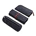 Produktbild NUOLUX Federmäppchen,Filz Bleistift Halter Organisator kosmetische Make upbeutel Tasche, 3 PCS, dunkelgrau