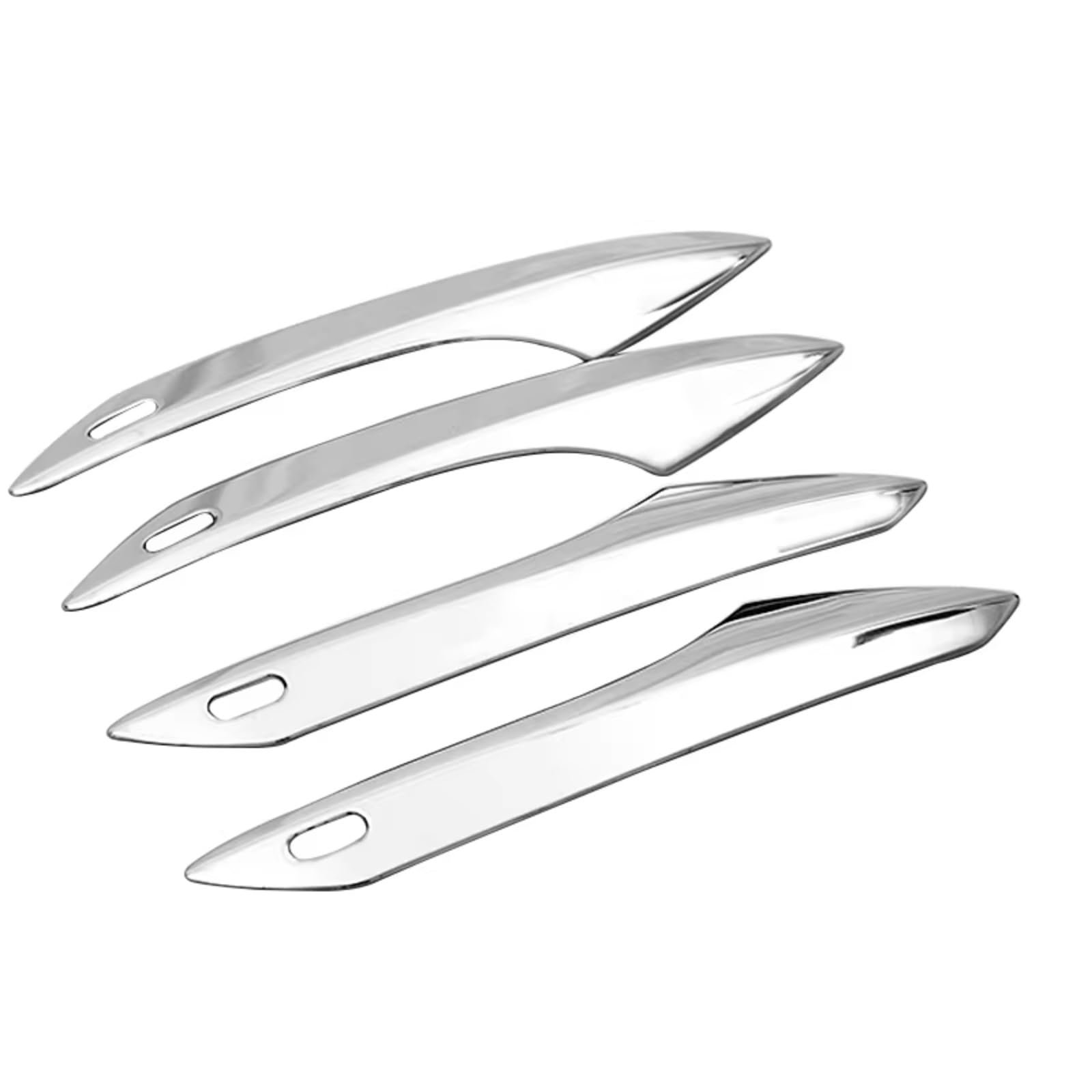 Woliiexz One Color Exterior Door Handle Cap Compatible With Lexus Rx350 Rx450h Rx300 Rx200t 2016 2017 2018 2019 2020 2021 Silver Trim Car Exterior Door Handle Cover