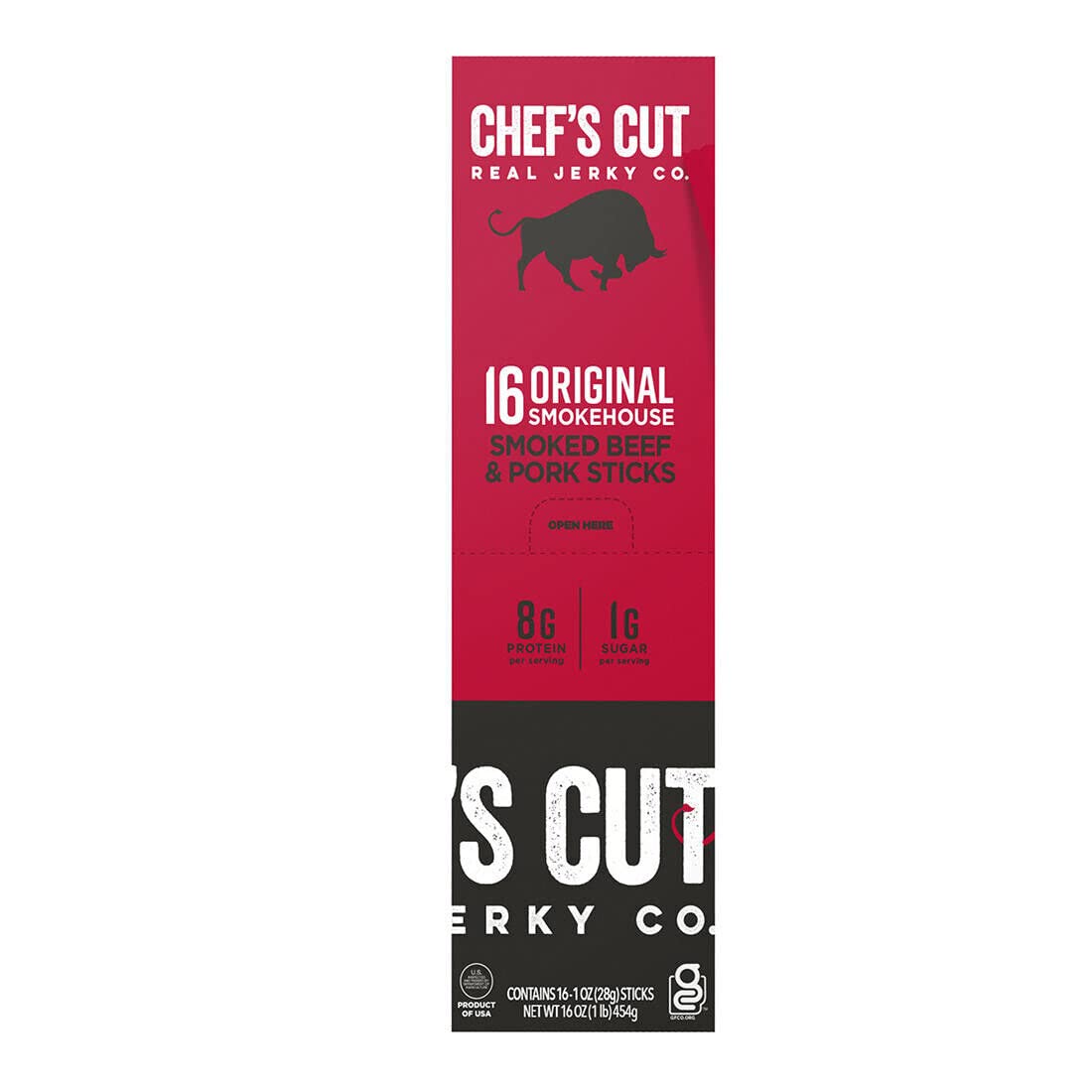 CHEFS CUTORIGNAL MEAT STICKS 16CT
