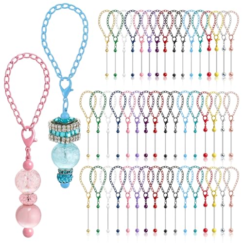 Sayglossy 48 Pcs Beadable Charm Accessories for Tumblers, Multicolor