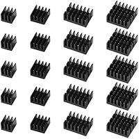 VooGenzek 20 Piezas Disipador de Calor de Aluminio Equipo,