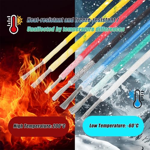 Cable de tierra de silicona flexible de alta temperatura para iluminación segura 6