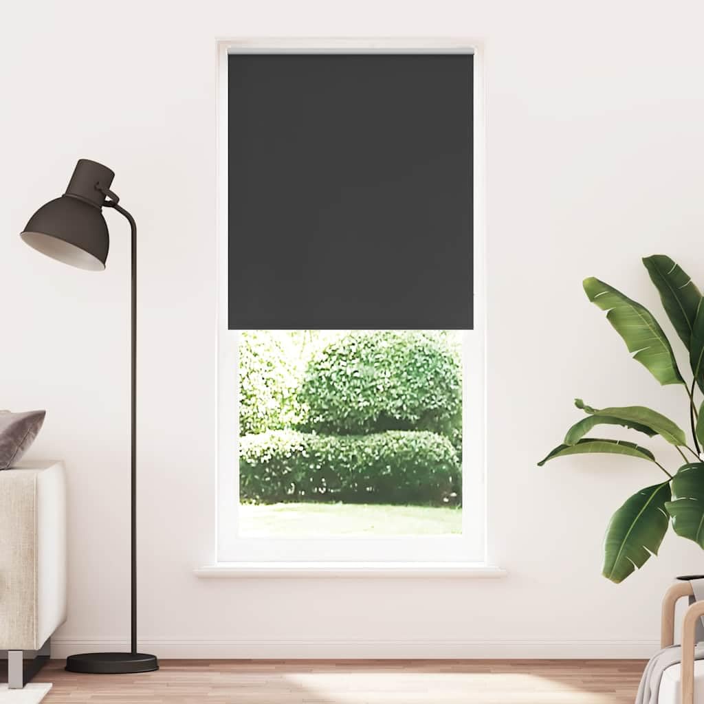 Store Enrouleur Occallant Noir 100 x 230 cm, Rideau Thermique Intérieur pour Fenêtre de Chambre et Bureau, Store Opaque Bloquant la Lumière avec Kit de Montage
