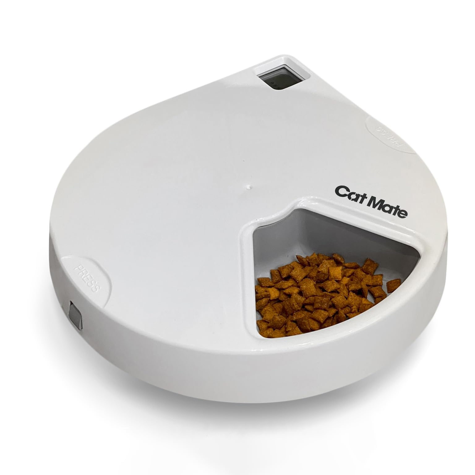 Cat Mate Edelstahl-Napfeinsätze, (5 Stück) | Ersatznäpfe für den 5-Mahlzeiten C500 Futterautomat für Nass- und Trockenfutter
