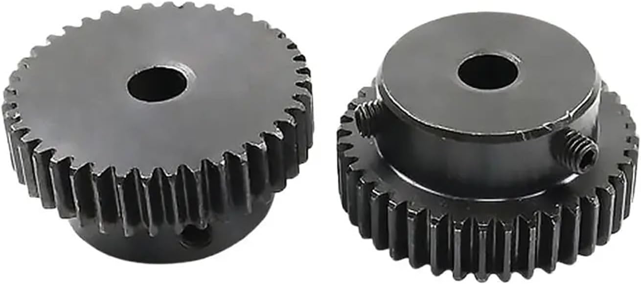 Spur Gear Pinion 1M 25Teeth Right Teeth 45# Steel 6mm Hole 1-16Pcs(12pcs 1M 25 Teeth)