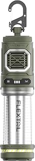 FLEXTAILGEAER Tiny Repel, 4800mAh Battery Mosquito Repellent with 400 LM Light,IPX5 Waterproof,165 ℃, Mosquito Repellent for Outdoors, Camping, Backpacker (Black)
