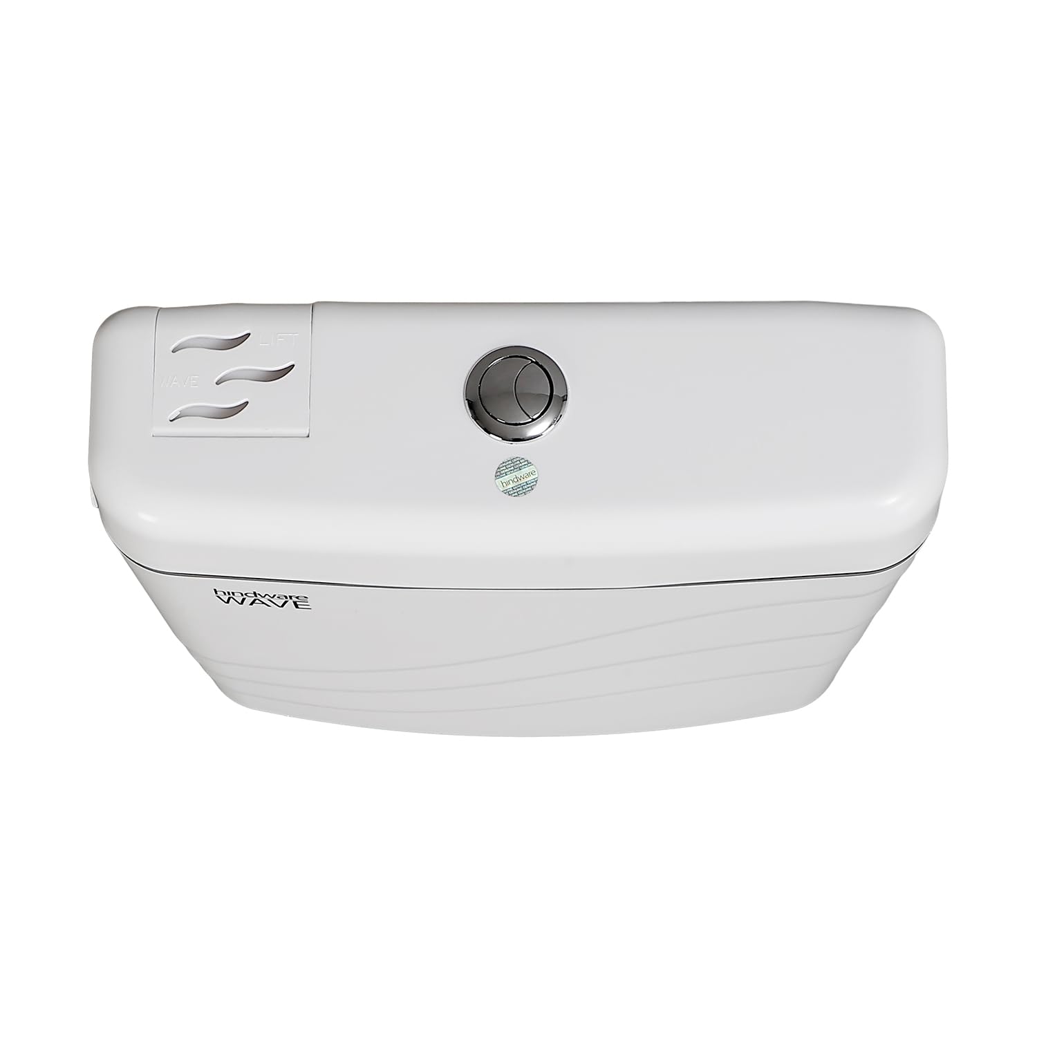 Hindware Designer Plastic Cistern For Bathroom | Made Of Pvc | Single Flush | With Patented Odoriser Slot | Wave 3