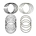 STD Engine Piston Ring Set Fit for Hyundai Accent Veloster Rio 1.6L 2012-2017, Replace 230402B600 77mm