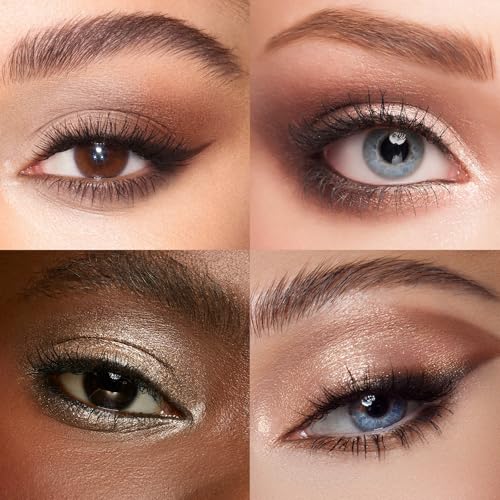 MYSTER ROSEY Neutral Eyeshadow Palette, Nude Eyeshadow Palette, Matte Eye Shadow Makeup Palette with Mirror, Long-Lasting Wear, Vegan, Cruelty-Free - 0.5oz (Satin Nude) — view 3