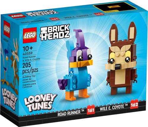 Lego Brickheadz 40559 Looney Tunes Road Runner and Wile E. Coyote...