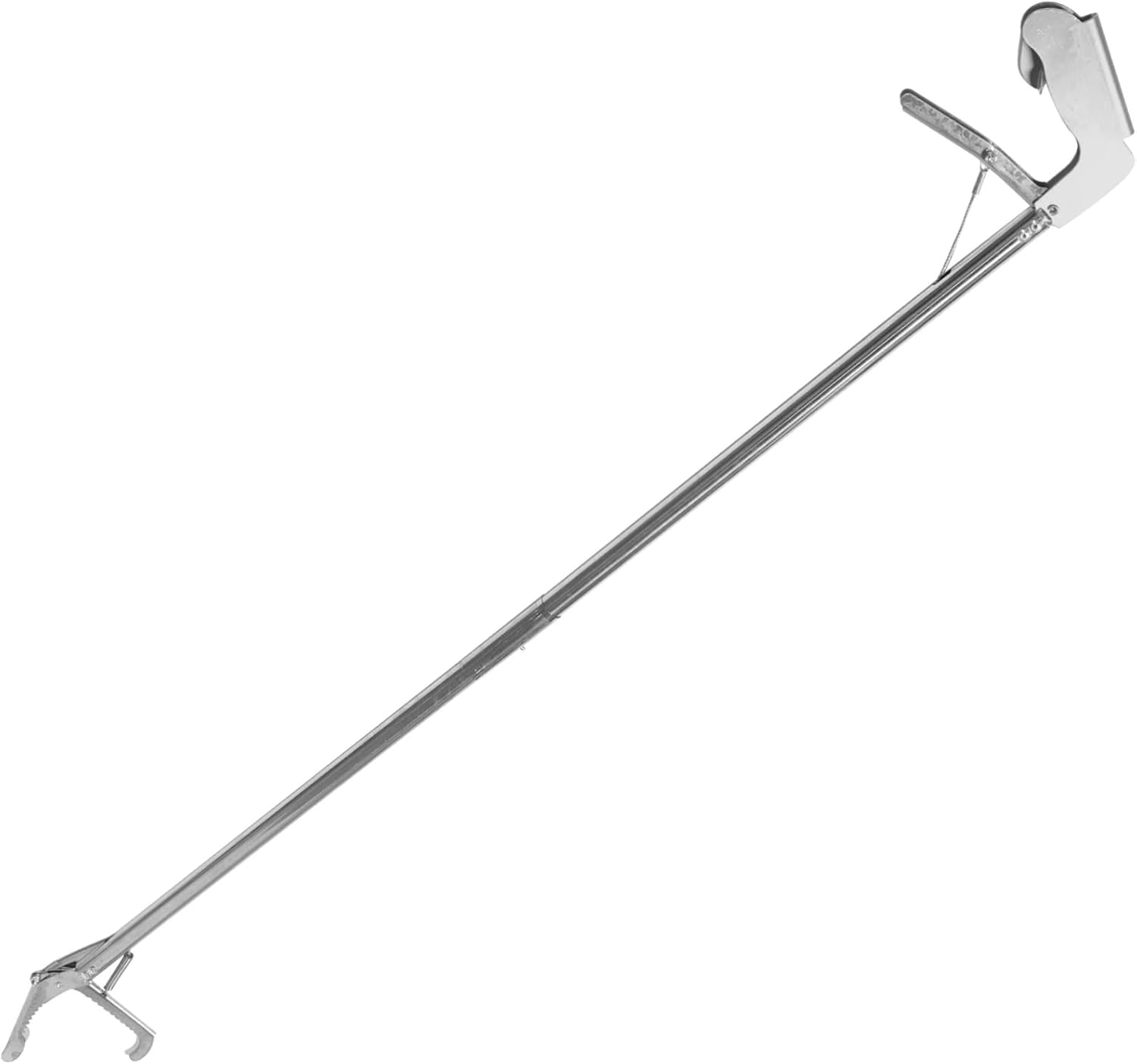 Stainless Steel Snake Grabber Tool Folding Snake Tongs Lock Safe and Practical for Garden and Outdoor Use